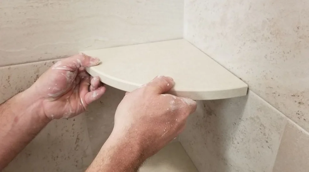 How Do You Attach a Shower Corner Soap Dish Wall