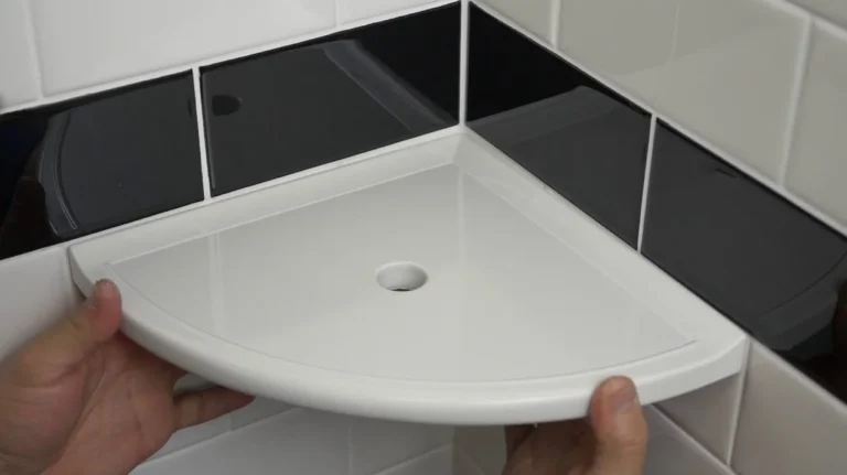 How Do You Attach a Shower Corner Soap Dish Wall